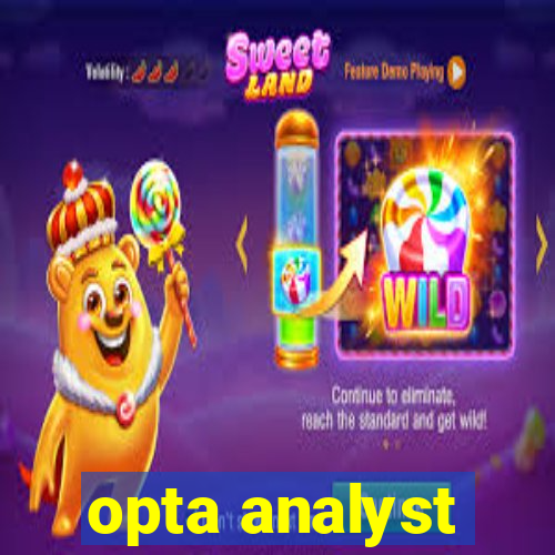 opta analyst